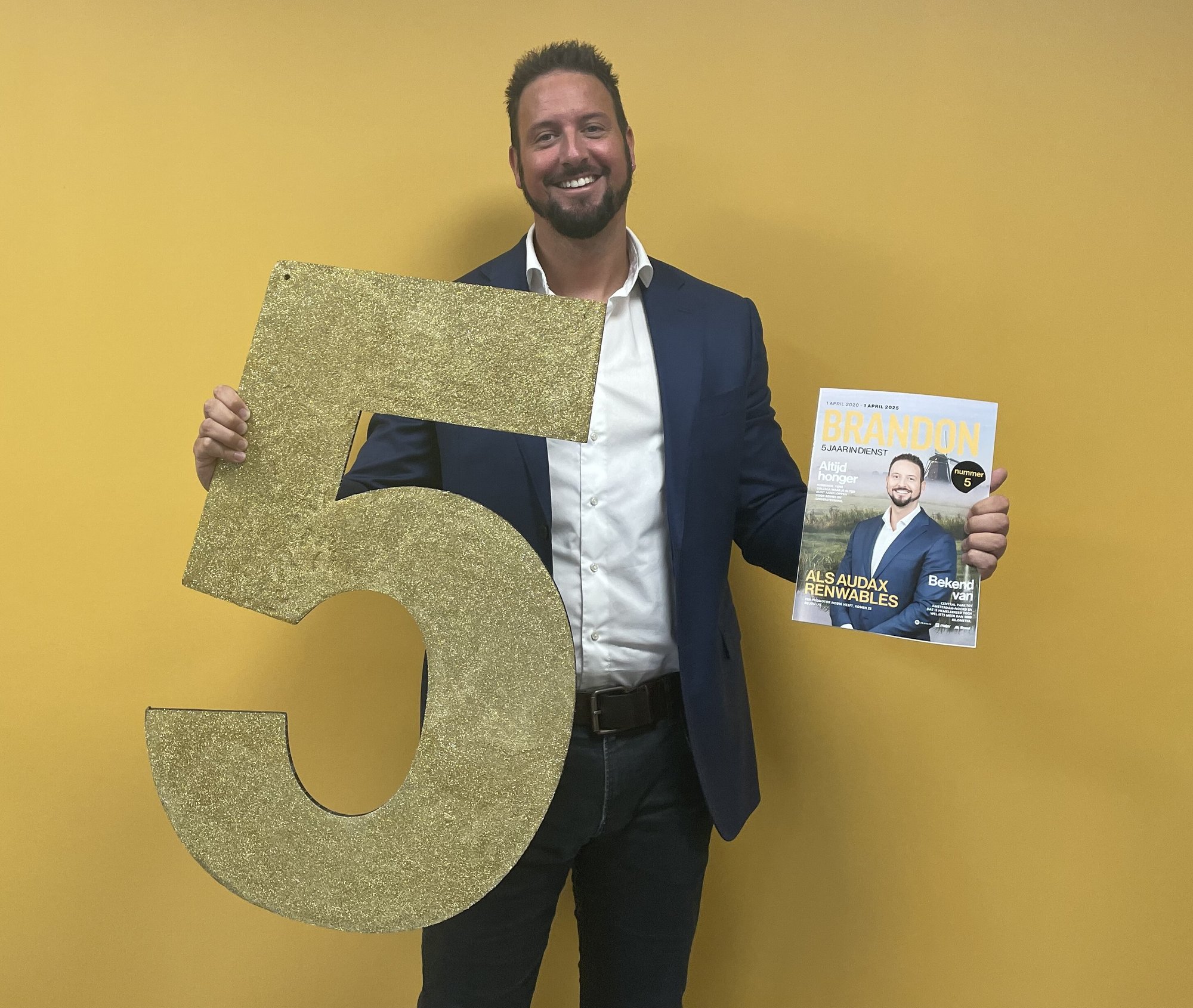 Brandon 5-jarig jubileum